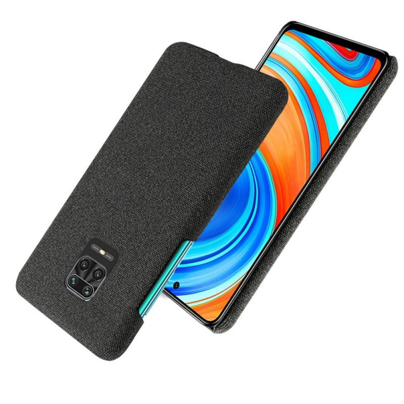 Kuori Xiaomi Redmi Note 9S / Note 9 Pro Harmaa Musta Ksq Tyylikäs Kangas Suojakuori