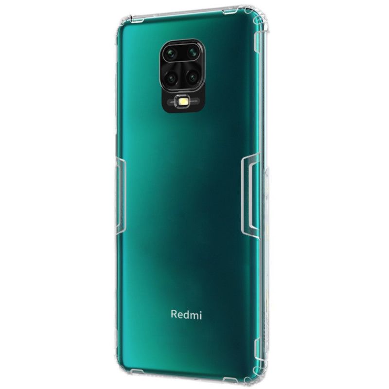 Kuori Xiaomi Redmi Note 9S / Note 9 Pro Harmaa Valkoinen Vahvistettu Läpinäkyvä Nillkin Suojakuori