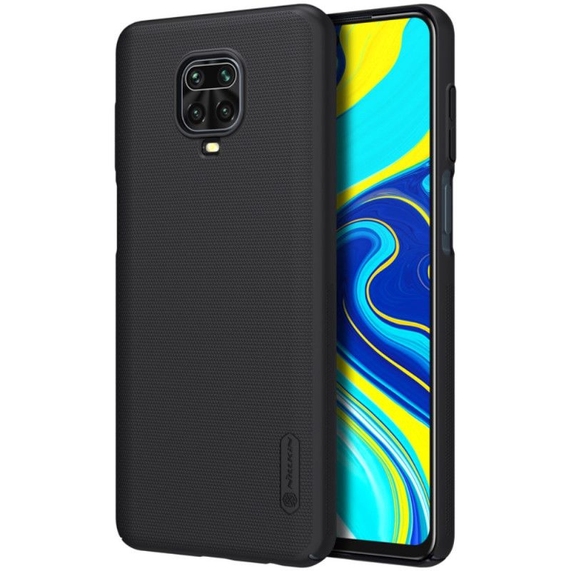 Kuori Xiaomi Redmi Note 9S / Note 9 Pro Tummansininen Musta Jäykkä Himmeä Nillkin Suojakuori