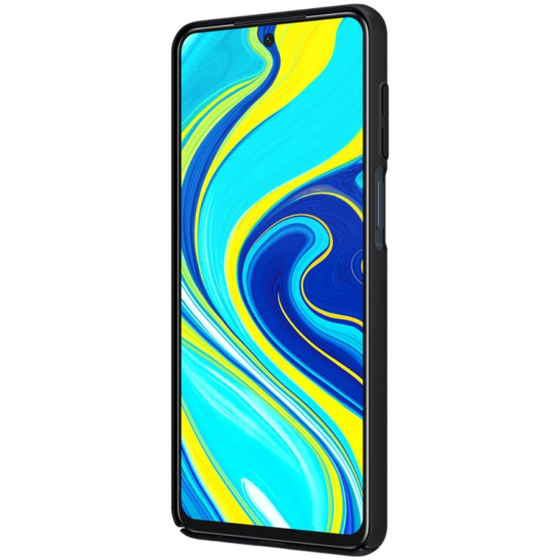 Kuori Xiaomi Redmi Note 9S / Note 9 Pro Tummansininen Musta Jäykkä Himmeä Nillkin Suojakuori