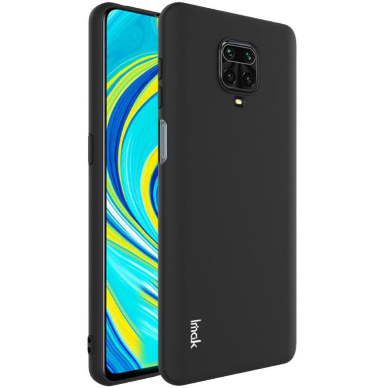 Kuori Xiaomi Redmi Note 9S / Note 9 Pro Tummansininen Musta Uc-1 Silikonimatto Imak