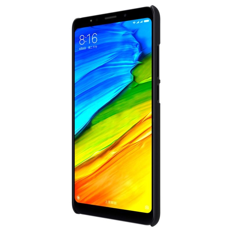 Kuori Xiaomi Redmi 5 Kulta Musta Jäykkä Himmeä Nillkin