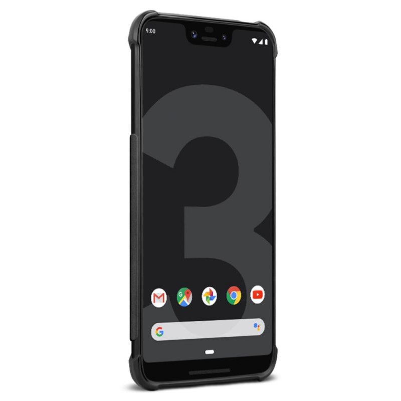 Kuori Google Pixel 3 XL Puhelinkuoret Imak-Harjattu Hiilikuitu