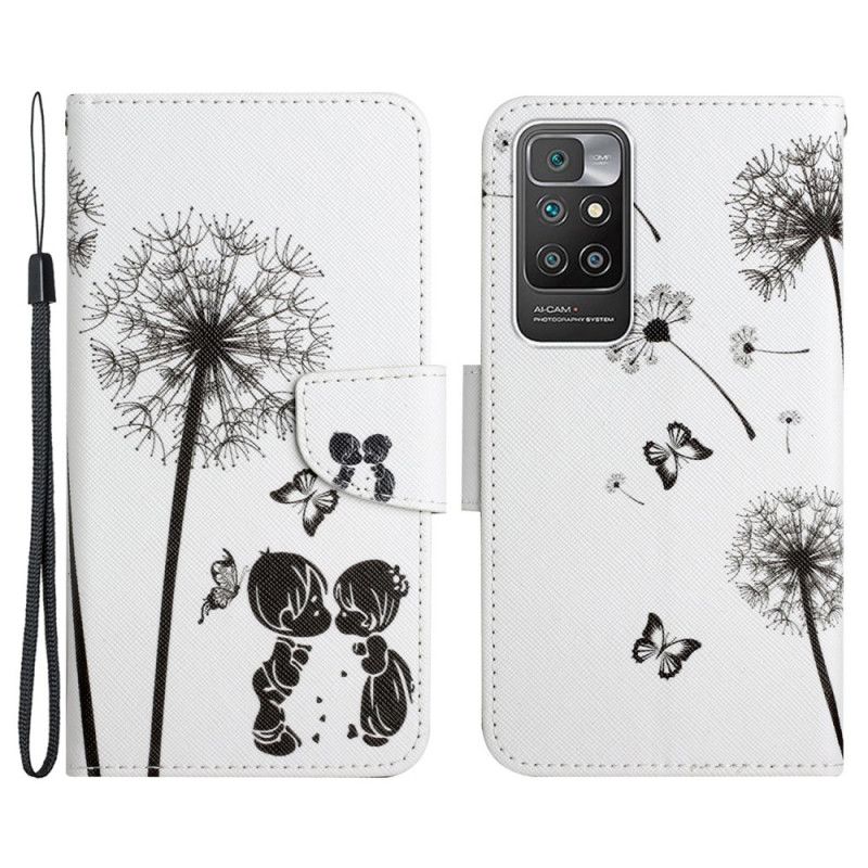 Flip Kotelot Xiaomi Redmi 10 Baby Love Dandelion Suojakuori