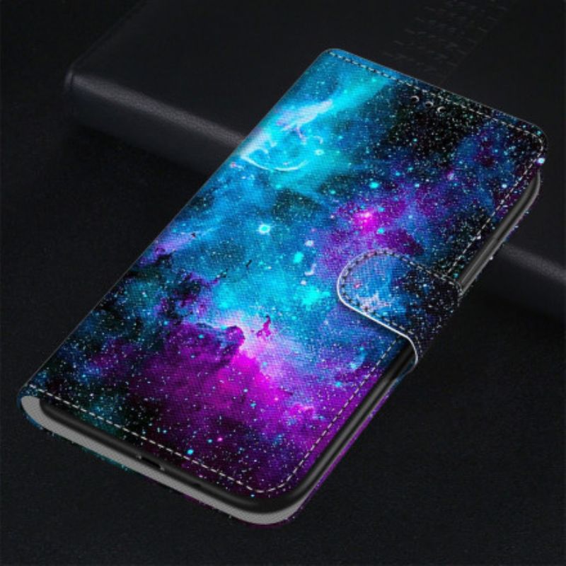 Flip Kotelot Xiaomi Redmi 10 Cosmic Sky Suojakuori