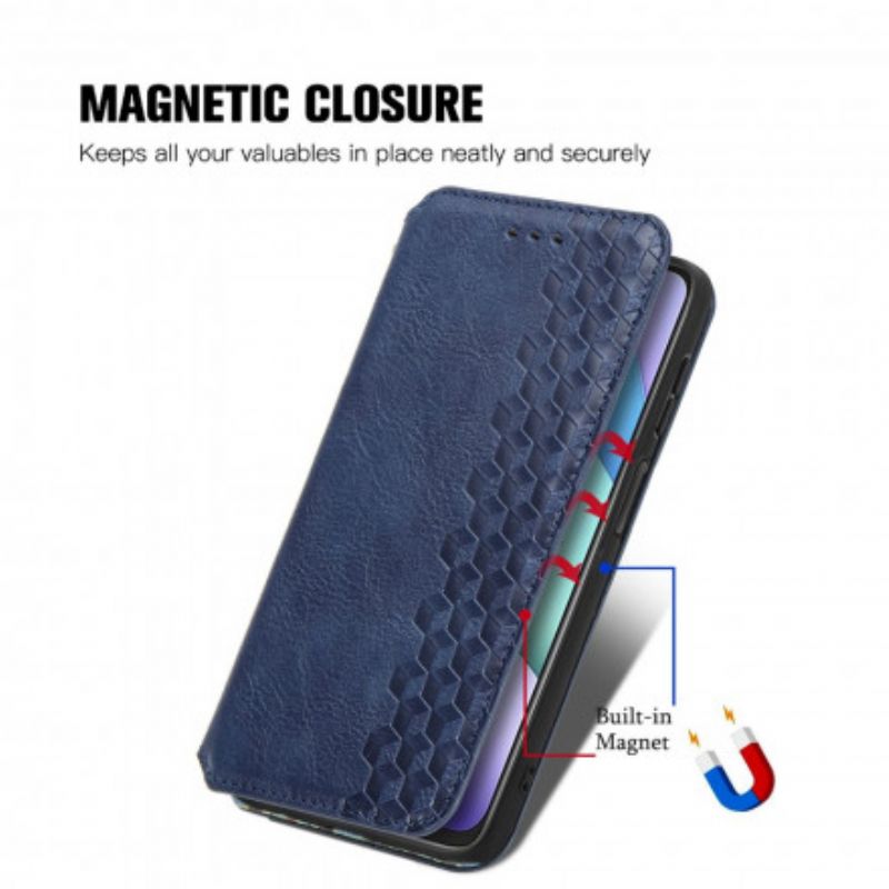 Flip Kotelot Xiaomi Redmi 10 Leather Effect Diamond Texture