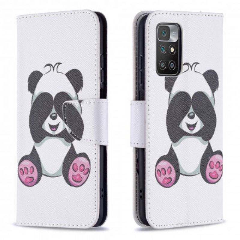 Flip Kotelot Xiaomi Redmi 10 Panda Fun