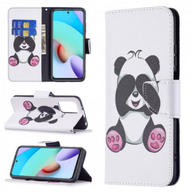 Flip Kotelot Xiaomi Redmi 10 Panda Fun