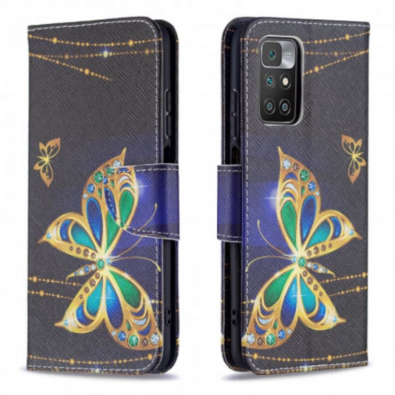 Flip Kotelot Xiaomi Redmi 10 Precious Butterflies