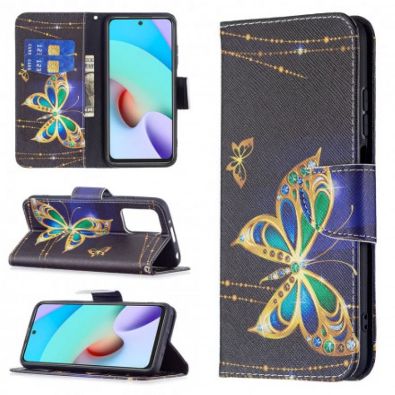 Flip Kotelot Xiaomi Redmi 10 Precious Butterflies