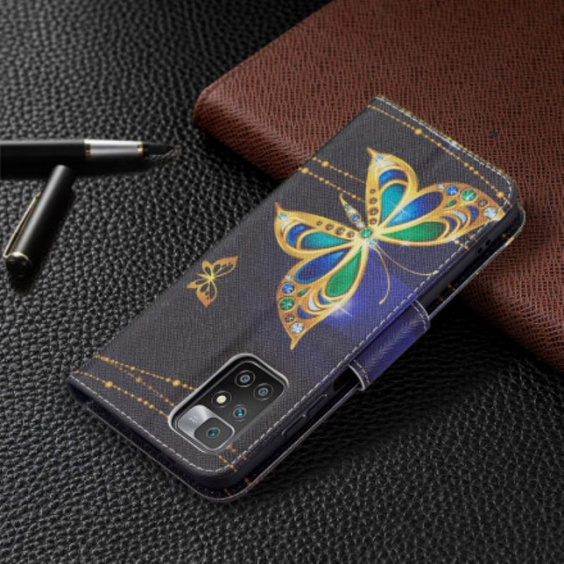 Flip Kotelot Xiaomi Redmi 10 Precious Butterflies