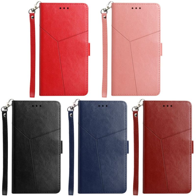 Flip Kotelot Xiaomi Redmi 10 Style Nahka Geo Y Design