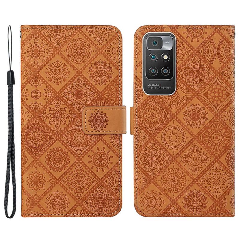 Flip Kotelot Xiaomi Redmi 10 Tapestry Pattern