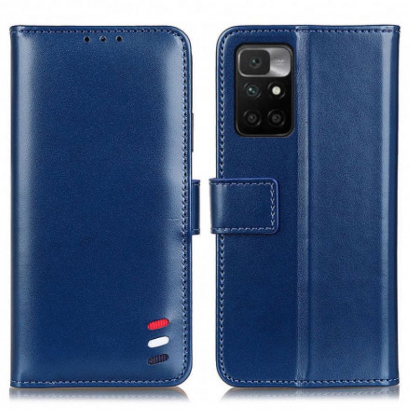 Flip Kotelot Xiaomi Redmi 10 Tricolor Leather Effect