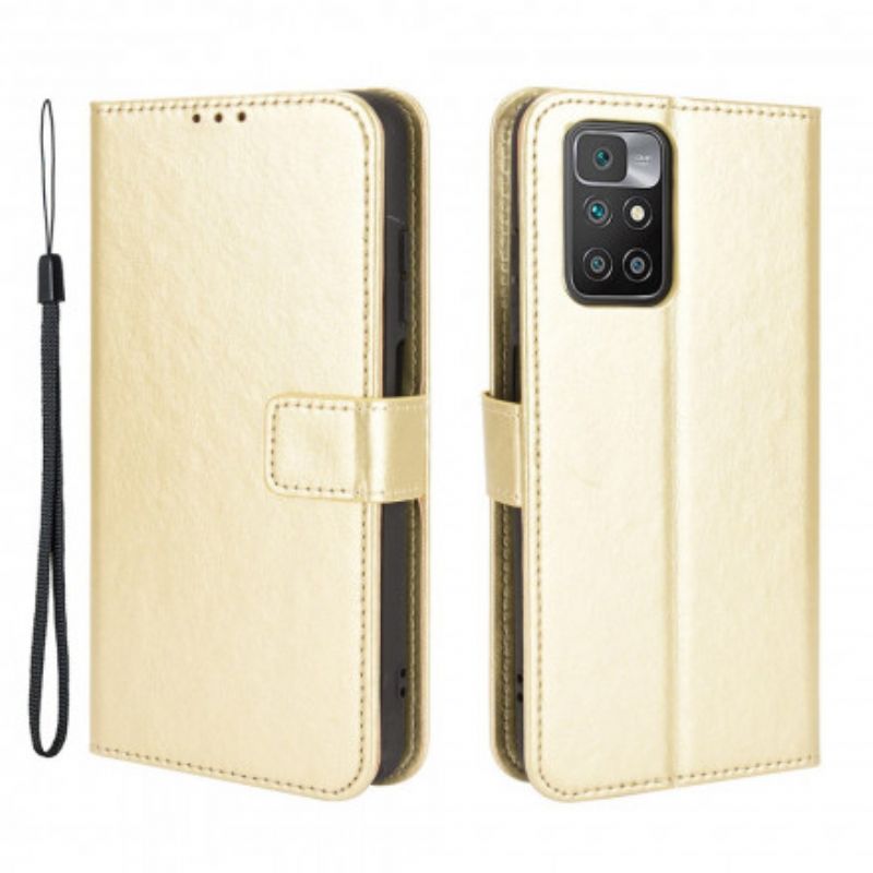 Kotelot Xiaomi Redmi 10 Puhelinkuoret Flashy Faux Leather