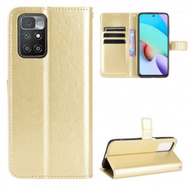 Kotelot Xiaomi Redmi 10 Puhelinkuoret Flashy Faux Leather