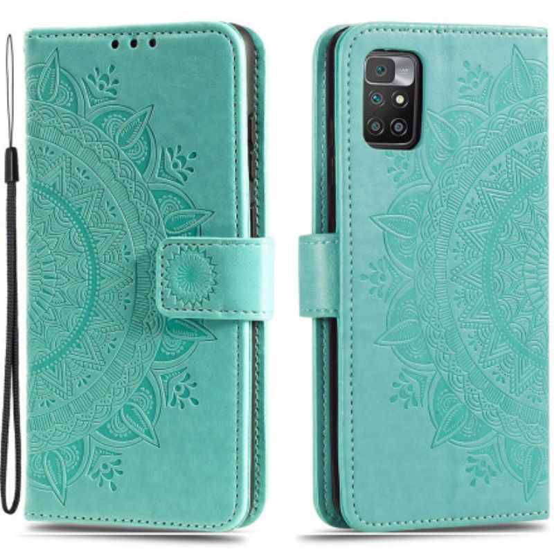 Kotelot Xiaomi Redmi 10 Puhelinkuoret Mandala Sun