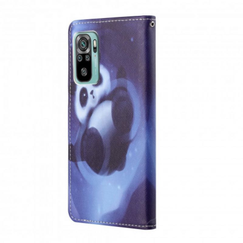 Kotelot Xiaomi Redmi 10 Puhelinkuoret Panda Space Strappy