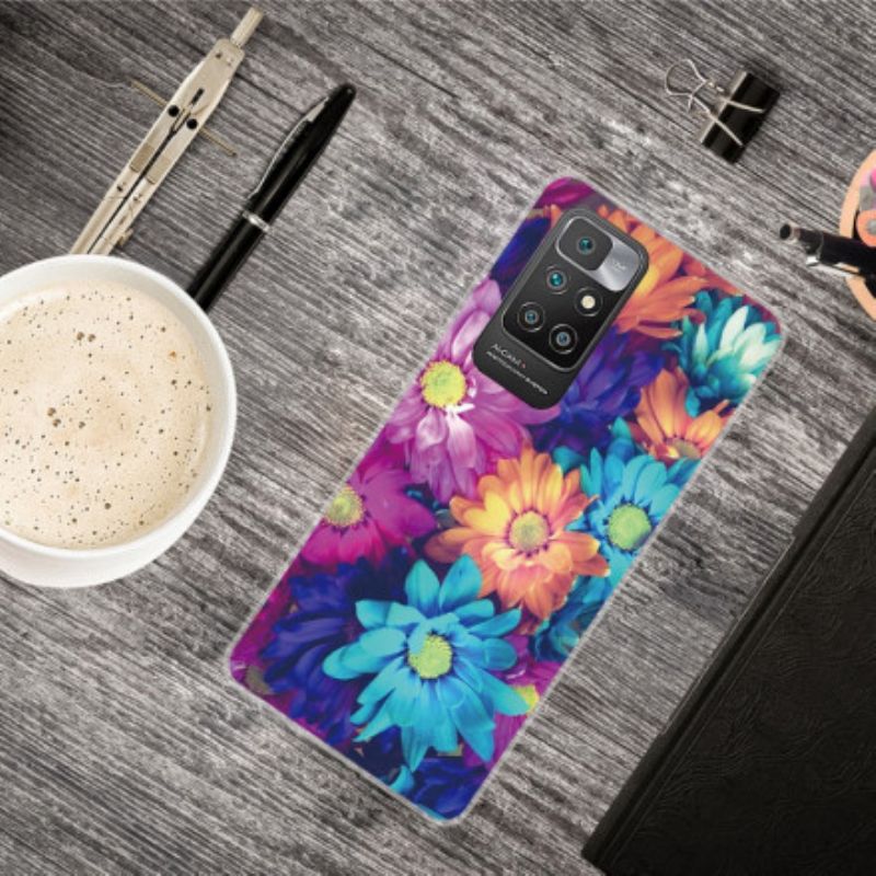 Kuori Case Xiaomi Redmi 10 Puhelinkuoret Colorful Daisies