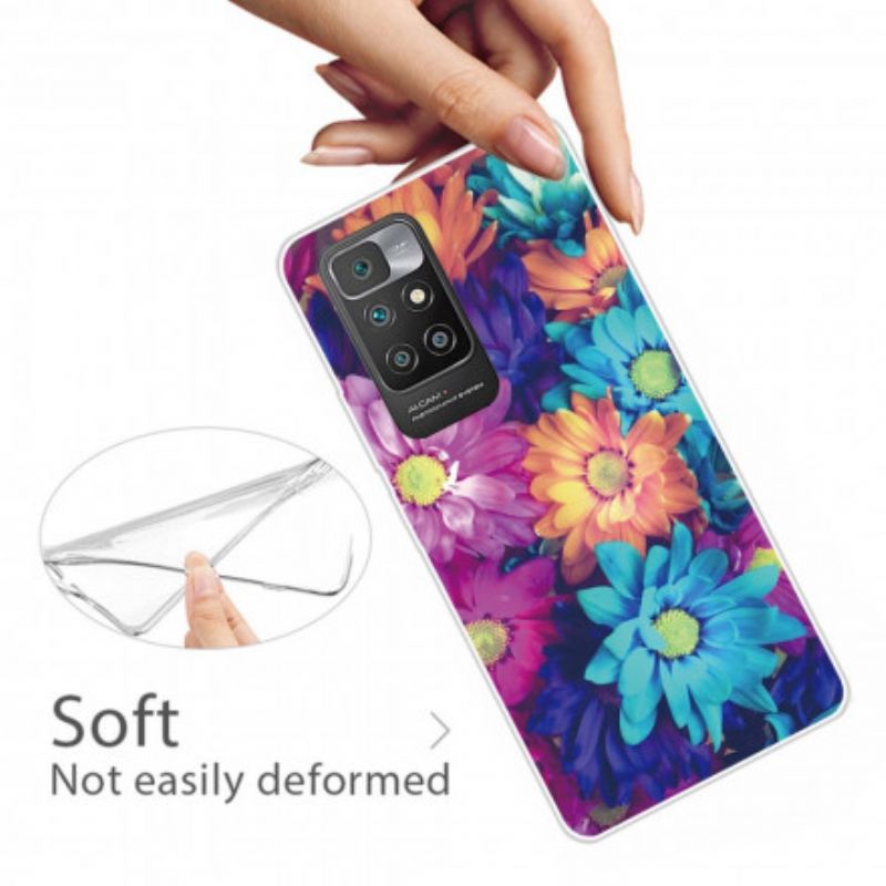 Kuori Case Xiaomi Redmi 10 Puhelinkuoret Colorful Daisies