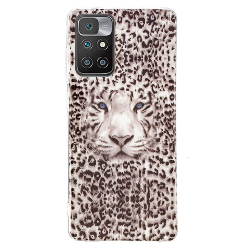 Kuori Case Xiaomi Redmi 10 Puhelinkuoret Fluoresoiva Leopard