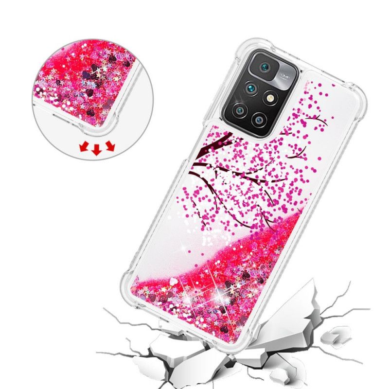 Kuori Case Xiaomi Redmi 10 Puhelinkuoret Glitter Tree