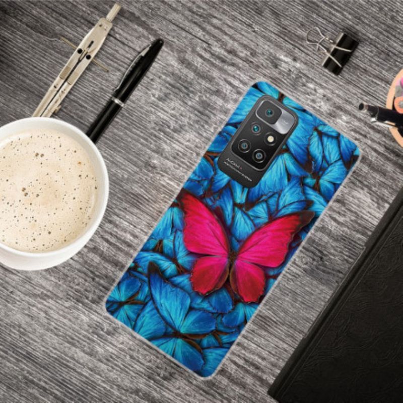 Kuori Case Xiaomi Redmi 10 Puhelinkuoret Wild Butterflies