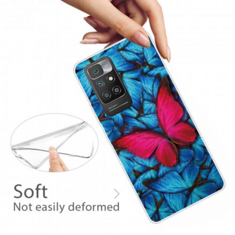 Kuori Case Xiaomi Redmi 10 Puhelinkuoret Wild Butterflies