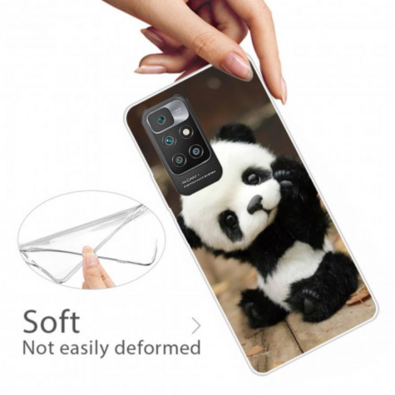 Kuori Xiaomi Redmi 10 Joustava Panda