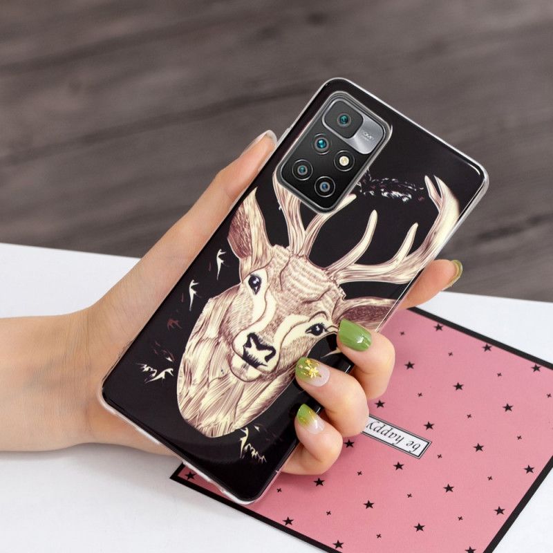 Kuori Xiaomi Redmi 10 Majestic Fluorescent Stag