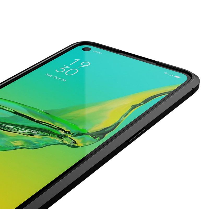 Case Kuoret Oppo A53s Punainen Musta Puhelinkuoret Litsi Nahkaa