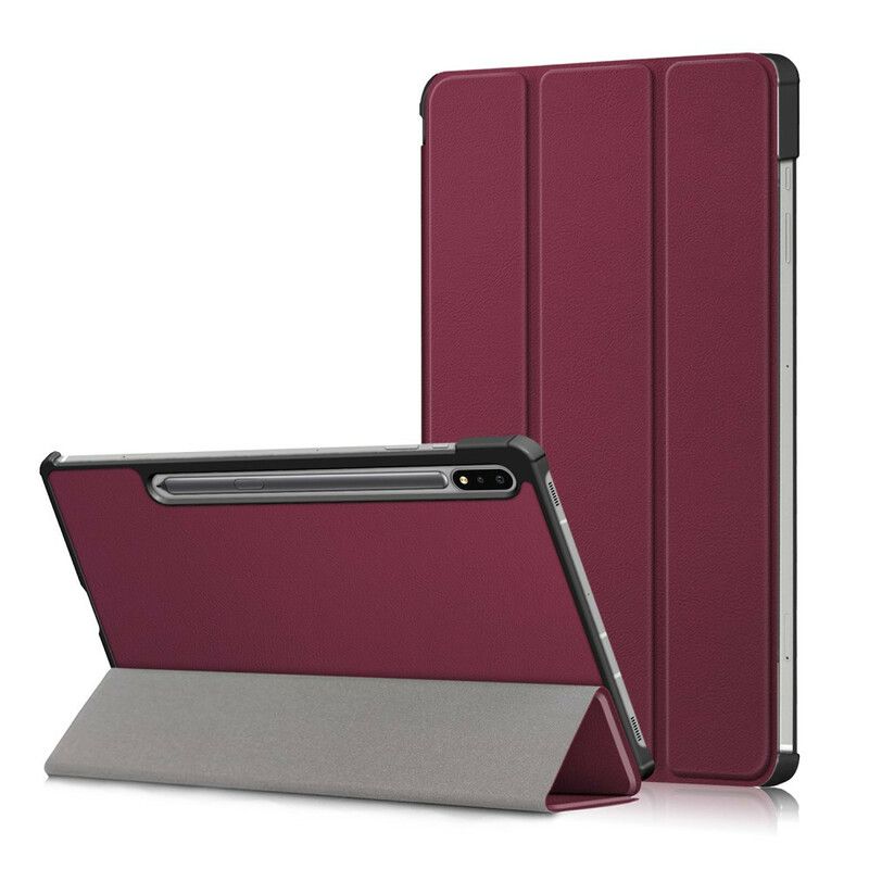 Vahvistettu Smart Case Samsung Galaxy Tab S7 Fe Tri Fold