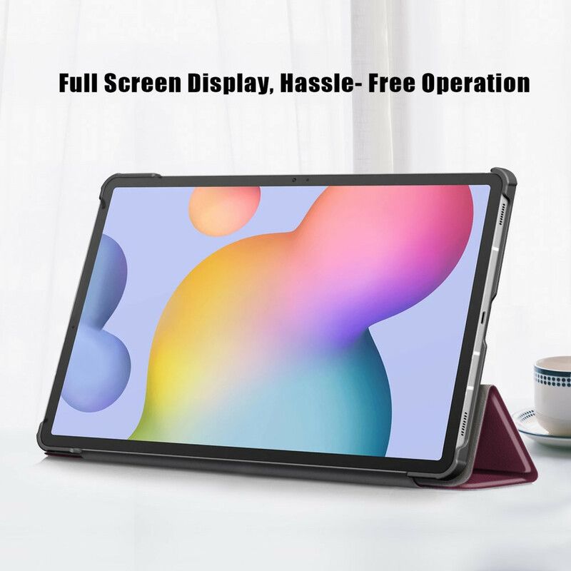 Vahvistettu Smart Case Samsung Galaxy Tab S7 Fe Tri Fold