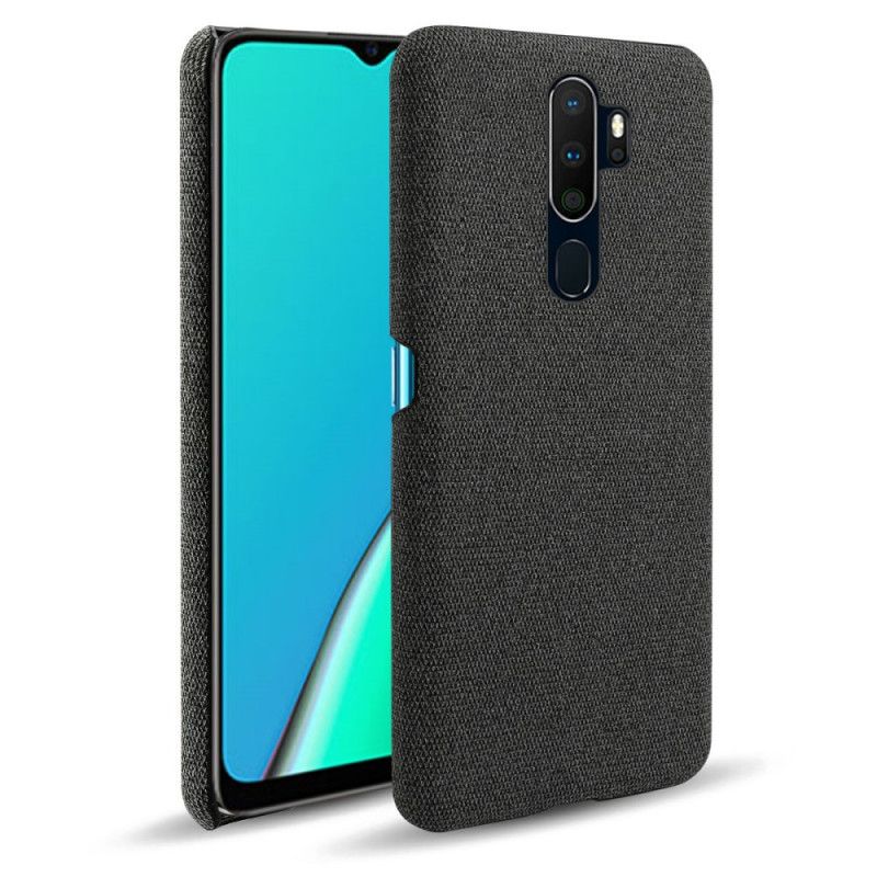 Case Kuoret Oppo A5 2020 Harmaa Musta Puhelinkuoret Ksq-Kankaan Rakenne