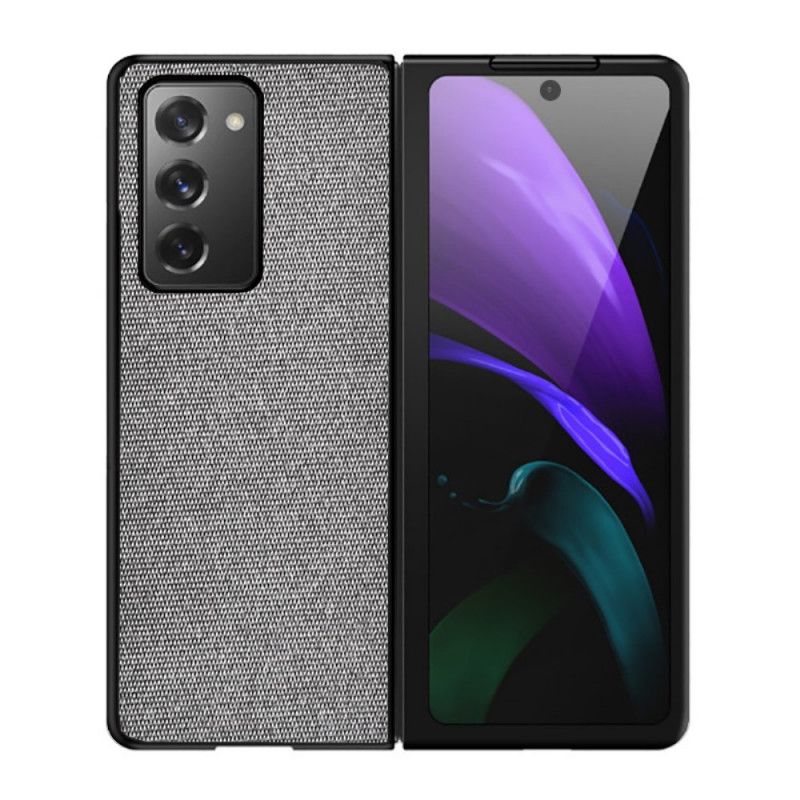 Kuori Samsung Galaxy Z Fold 2 Harmaa Musta Kangashybridi