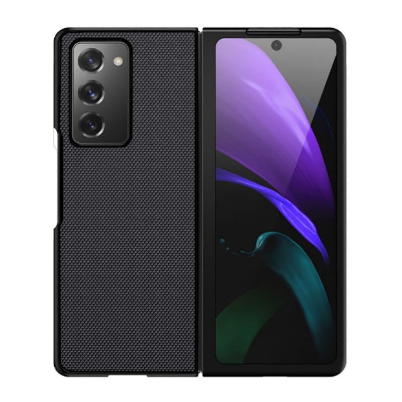 Kuori Samsung Galaxy Z Fold 2 Silikoni Ja Nailon Suojakuori