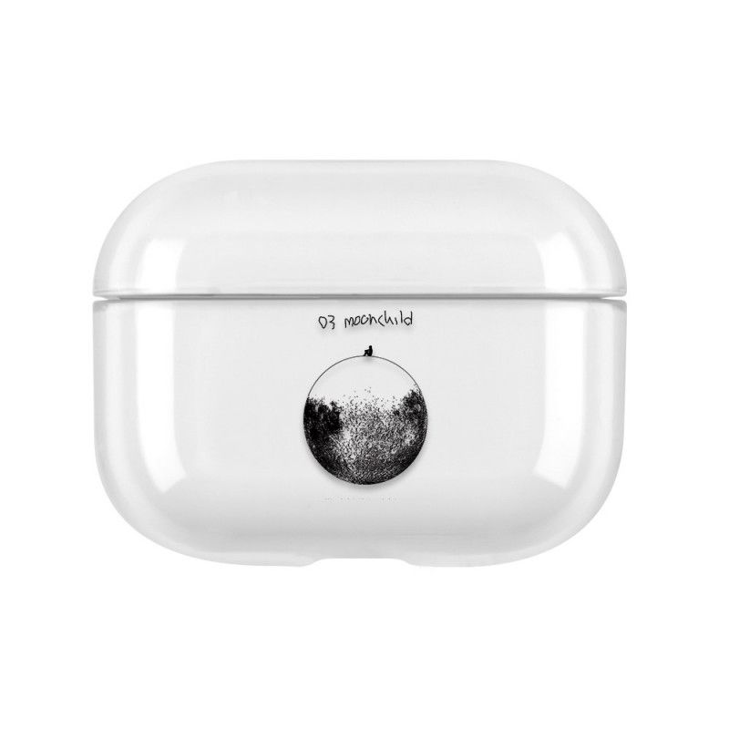 Case Kuoret AirPods Pro Puhelinkuoret Läpinäkyvä Kuu