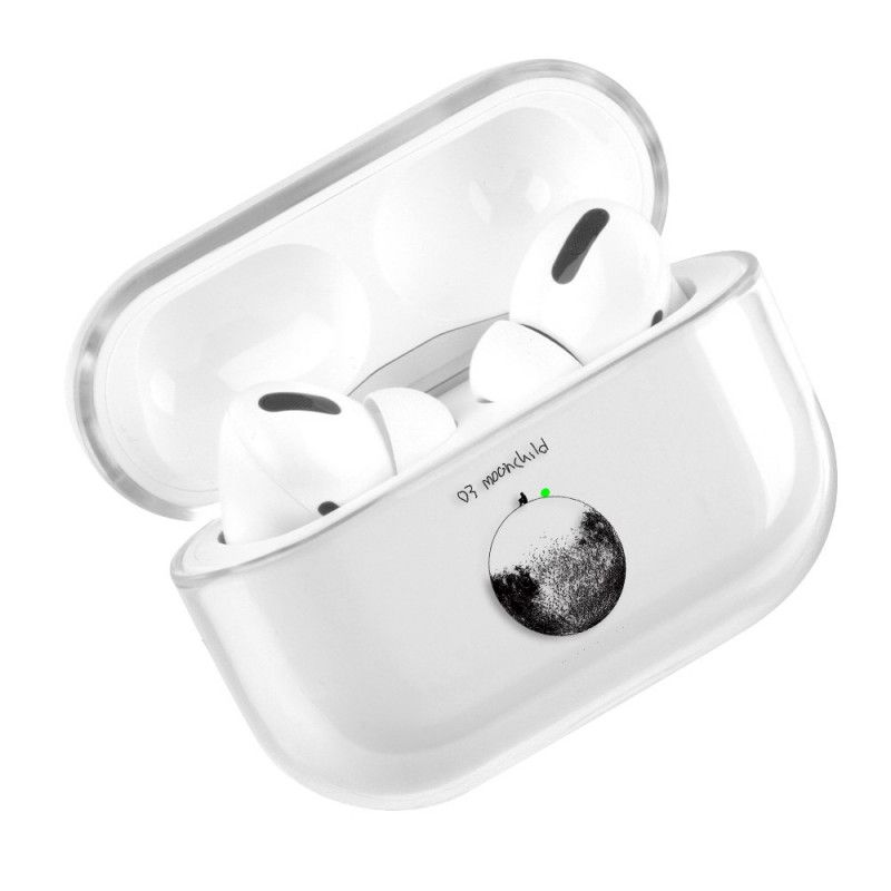 Case Kuoret AirPods Pro Puhelinkuoret Läpinäkyvä Kuu