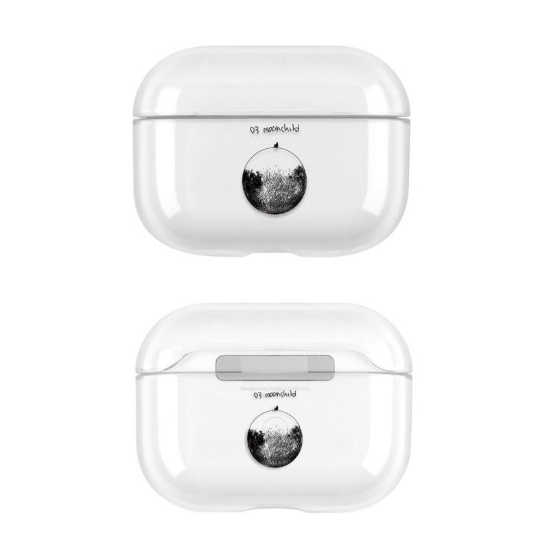 Case Kuoret AirPods Pro Puhelinkuoret Läpinäkyvä Kuu