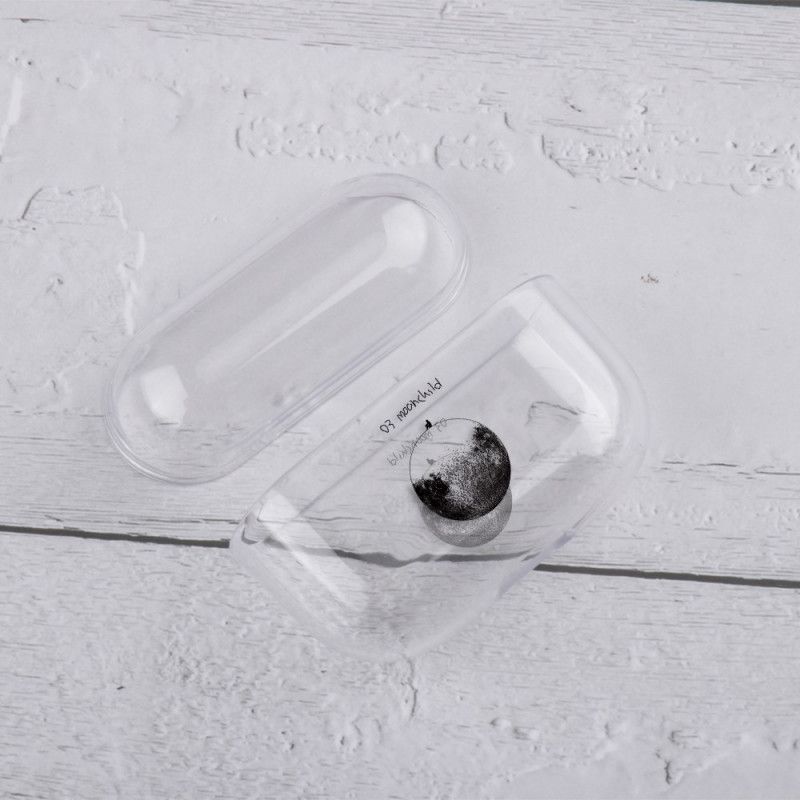 Case Kuoret AirPods Pro Puhelinkuoret Läpinäkyvä Kuu