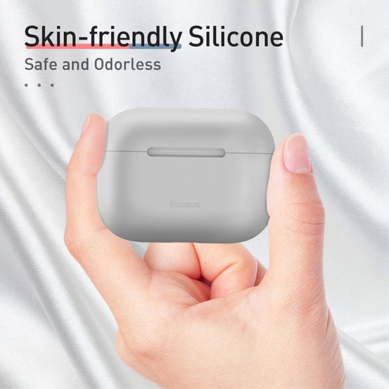 Kuori AirPods Pro Musta Silikonigeelipohja