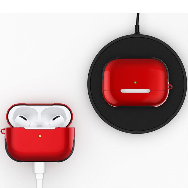 Kuori AirPods Pro Valkoinen Musta Design Plus