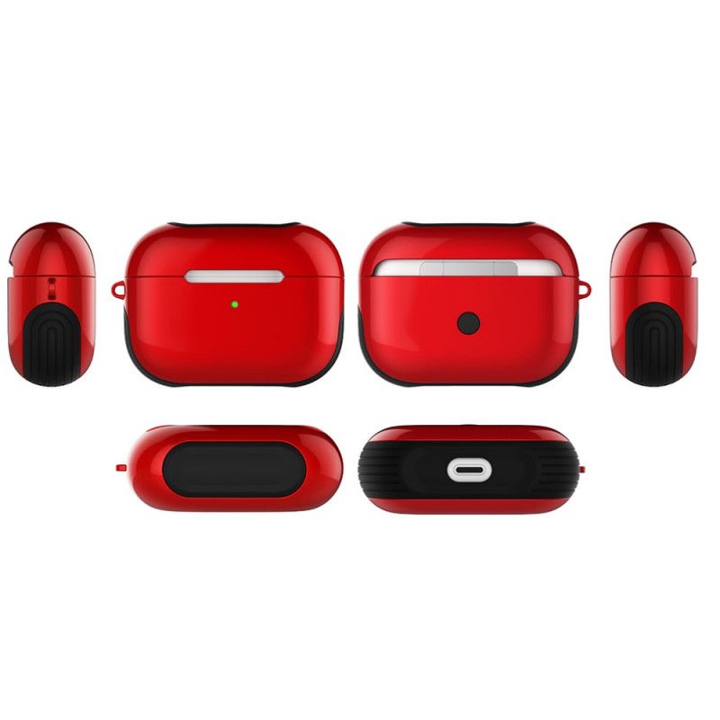 Kuori AirPods Pro Valkoinen Musta Design Plus