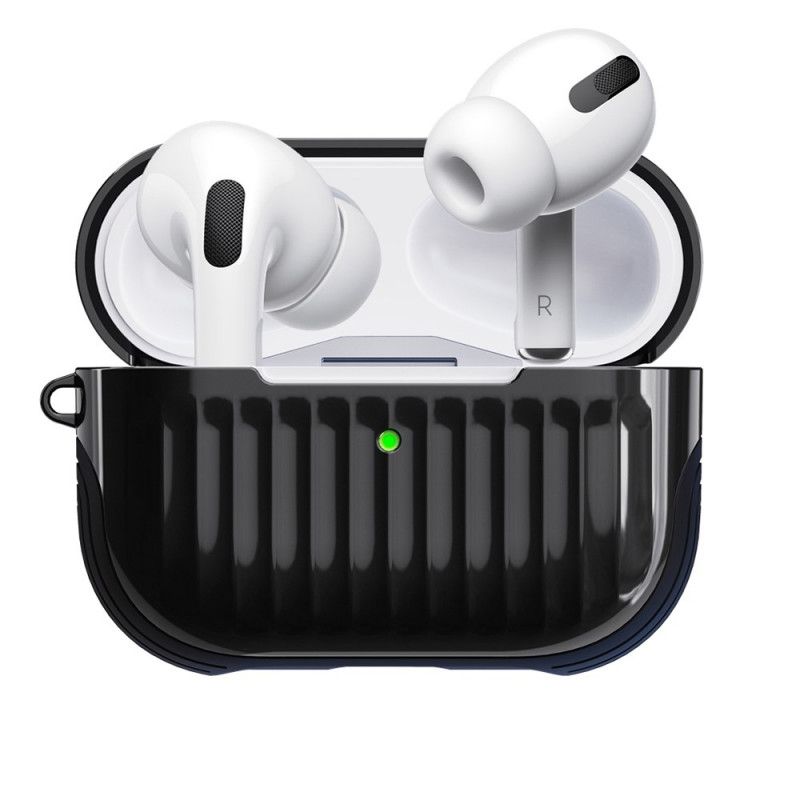 Kuori AirPods Pro Valkoinen Musta Kiiltävä Hybridimalli