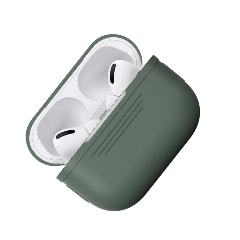 Kuori AirPods Pro Valkoinen Musta Yksittäinen Joustava Silikoni