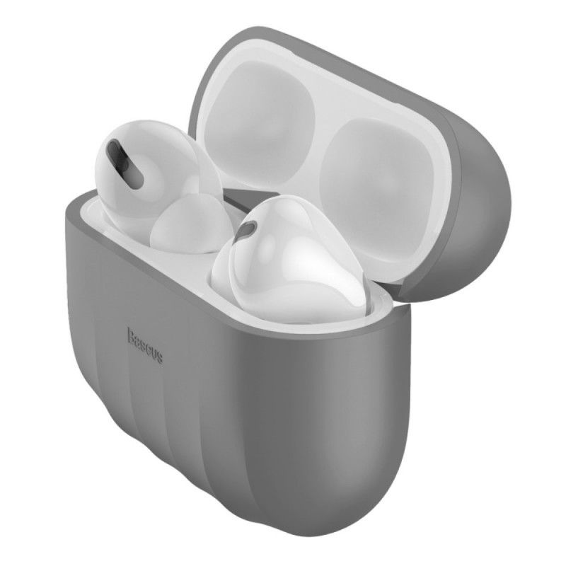 Kuori AirPods Pro Vihreä Musta Baseus Premium Silikoni Suojakuori