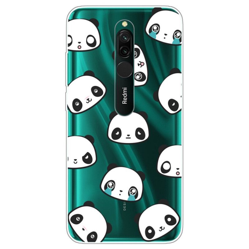 Case Kuoret Xiaomi Redmi 8 Puhelinkuoret Sentimentaaliset Pandat