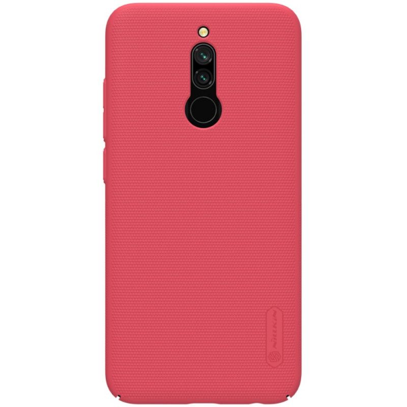 Case Kuoret Xiaomi Redmi 8 Syaani Musta Puhelinkuoret Jäykkä Himmeä Nillkin