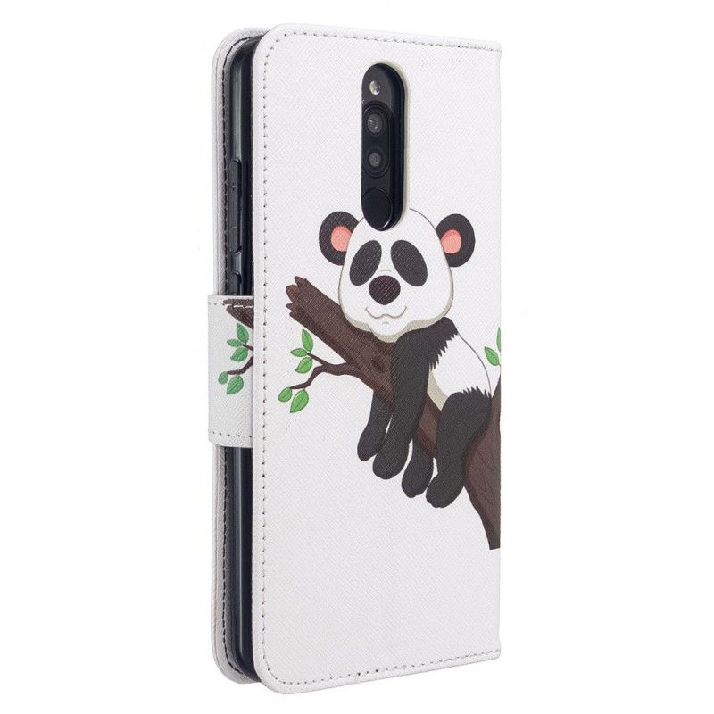 Flip Case Xiaomi Redmi 8 Laiska Panda