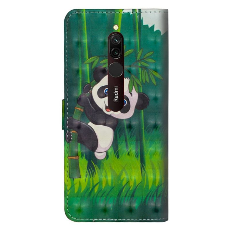 Kotelot Xiaomi Redmi 8 Panda Ja Bambu